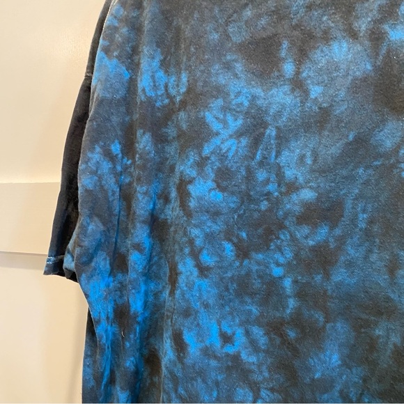 Blue Tie Dye Guns N' Roses Graphic T-Shirt Size XL - Picture 6 of 6